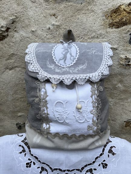 Sac à dos ‘’Angelot ‘’matelassé, monogramme CC