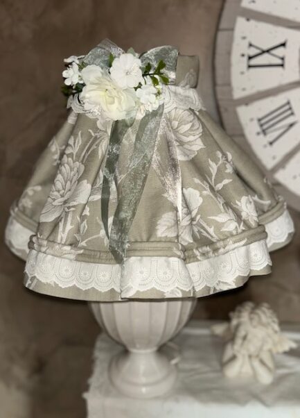 Lampe pied en porcelaine blanche – Image 5